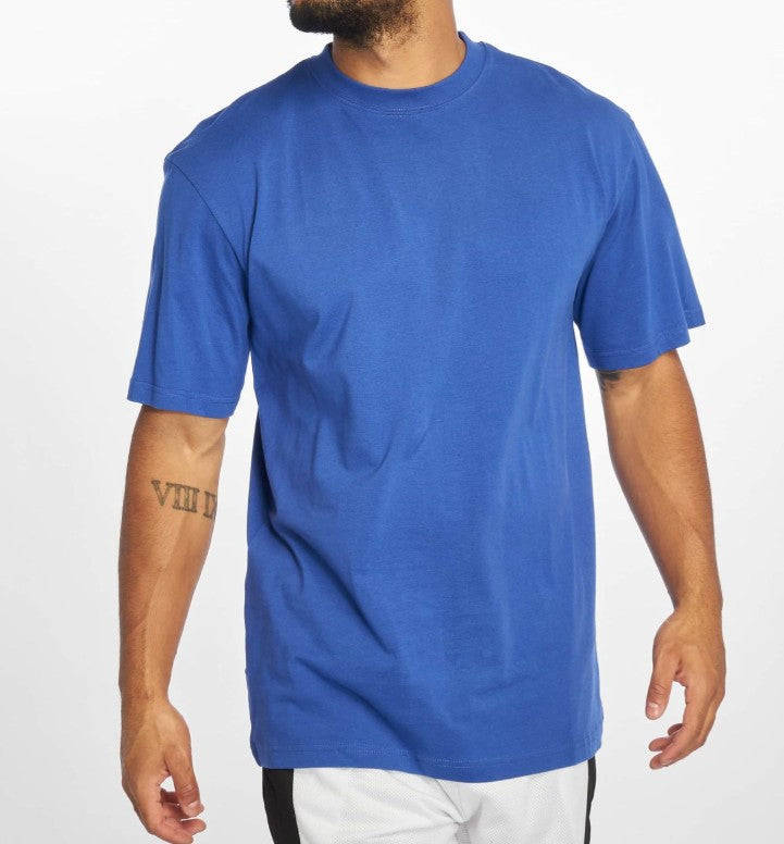 Men's T-Shirt Oversize with Cotton Blue