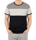 Men's T-Shirt with Round Neck Shirt in Grey