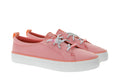 SPERRY Crest Vibe Canvas Damen Freizeit-Sneaker -Schuhe-Flamingo Pink
