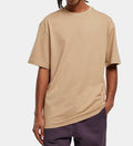 Men's T-Shirt Oversize with Cotton Beige