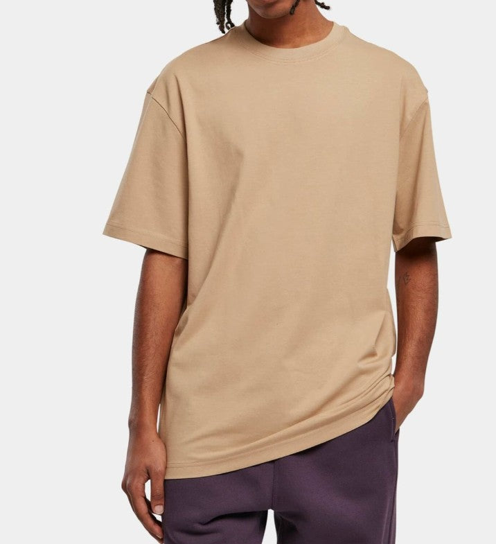 Men's T-Shirt Oversize with Cotton Beige