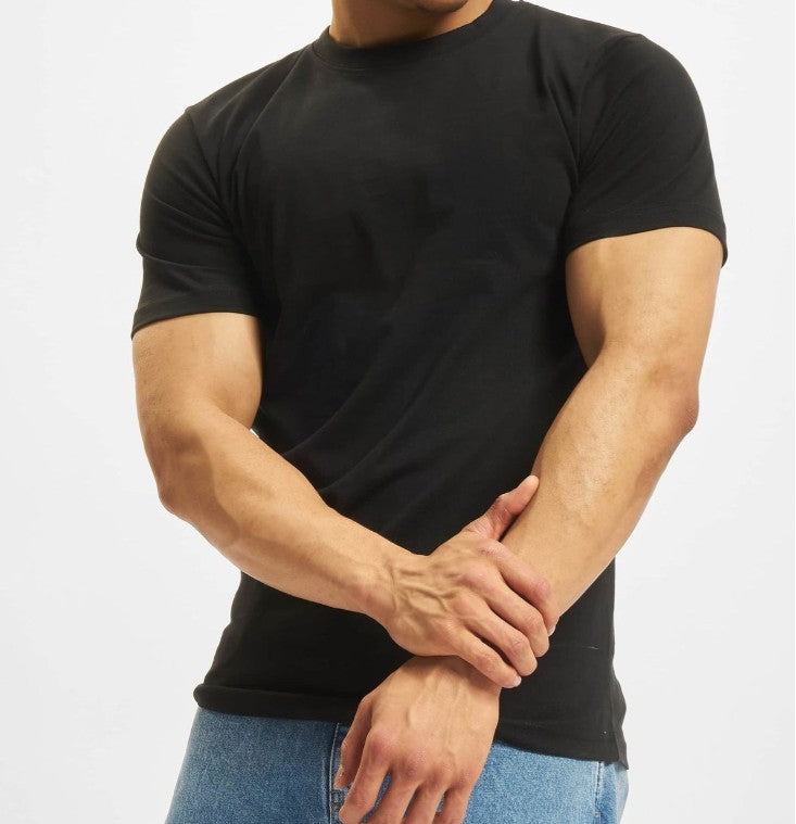 Men's T-Shirt with Cotton Black