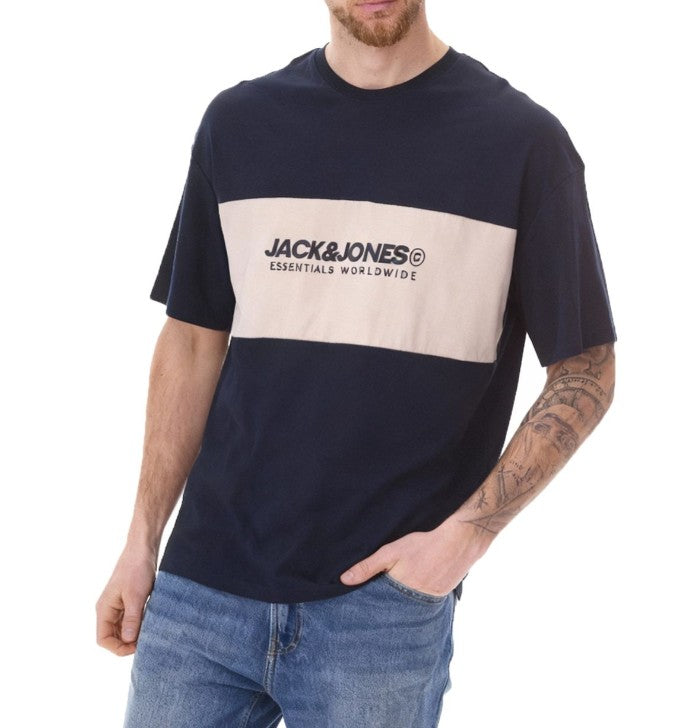 JACK &amp; JONES Herren Rundhals-Shirt Baumwoll-Shirt T-Shirt (Copy)