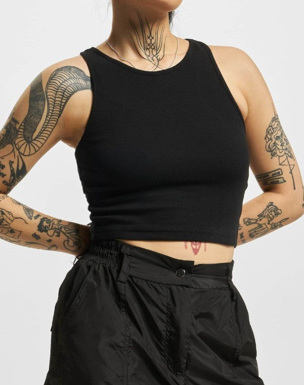 Women's T-Shirt Stretch with Cotton Black