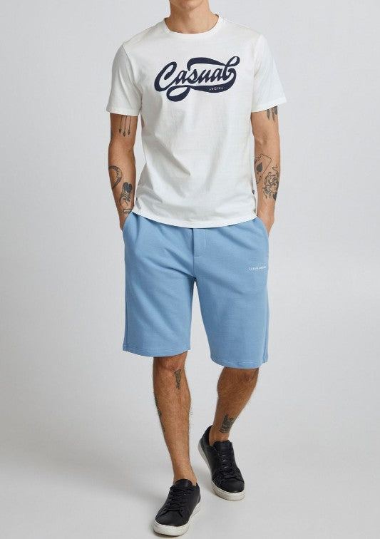 CASUAL FRIDAY Men's Round Neck T-Shirt White