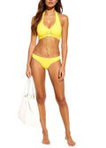 Damen Bikini-Set-Gelb