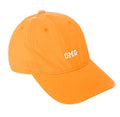 ZWILLINGSHERZ OMG Klassische Base-Cap -Mütze- Neon-Orange