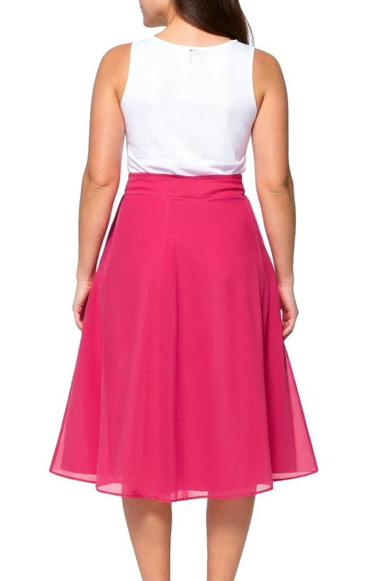 Women's-Chiffon Skirt