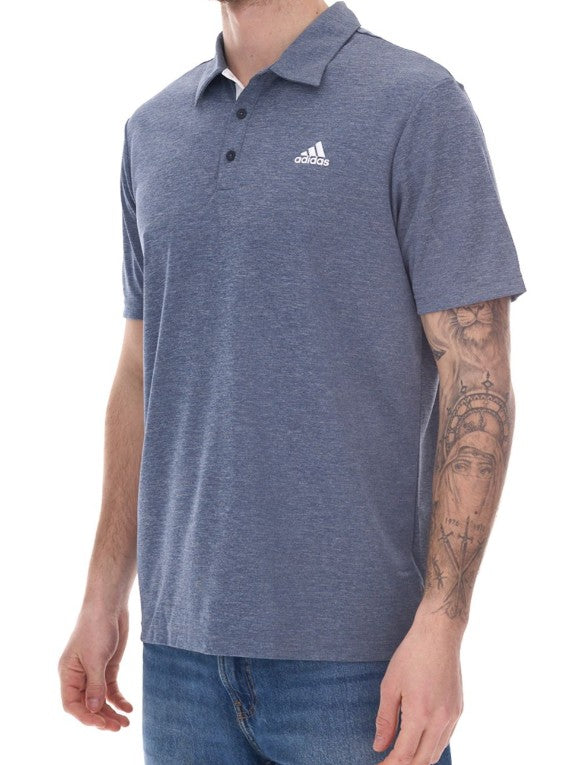 adidas Drive Polo Heather – Herren Polo-Shirt Navy
