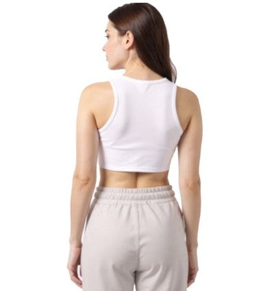 ZEGY Damen Crop-Weiß