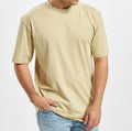 Men's T-Shirt Oversize with Cotton Beige