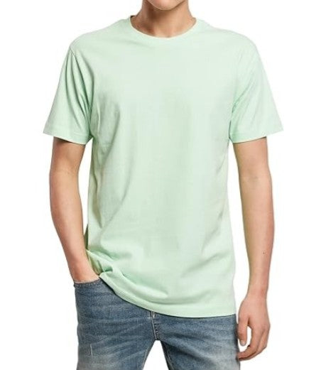 men's T-shirt&nbsp; with cotton pastel-green