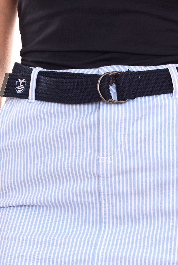 Women's Striped Knee-Length Skirt