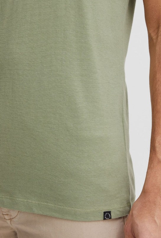 Classic 11 PROJECT Men's Crew Neck T-Shirt Green