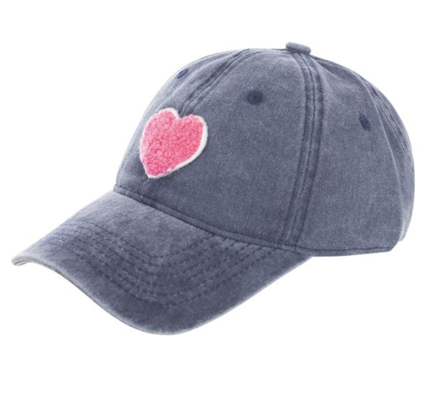 ZWILLINGSHERZ Herz Classic Basecap Mütze Navy-Blau