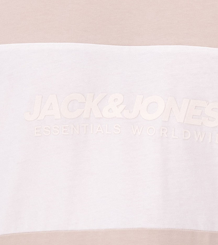 JACK &amp; JONES Herren Rundhals-Shirt Baumwoll-Shirt T-Shirt