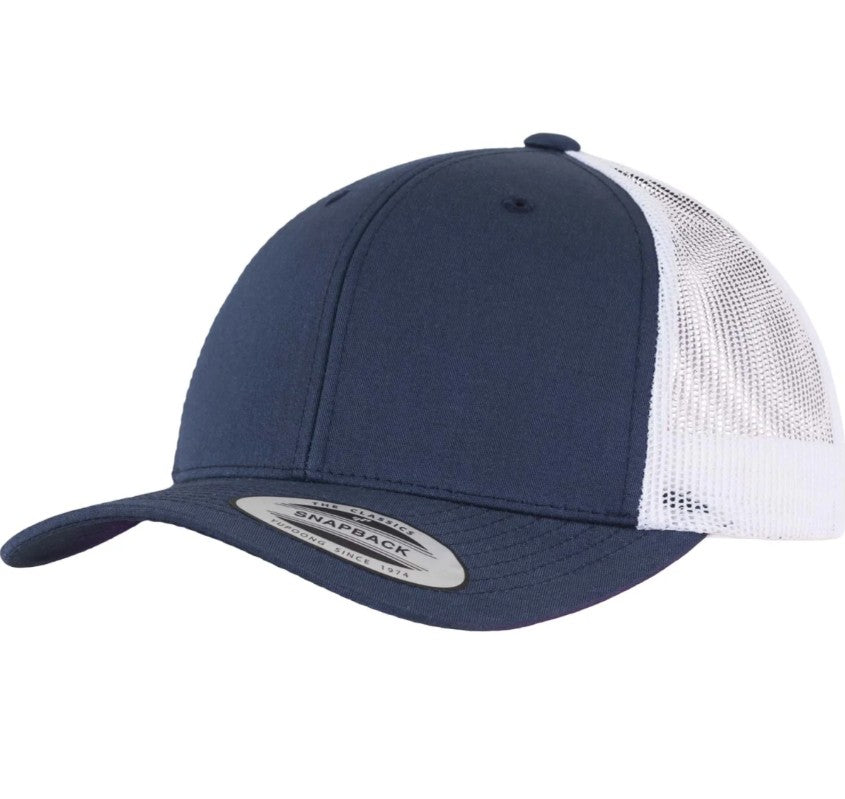 sporty Flexfit unisex cap mesh navy