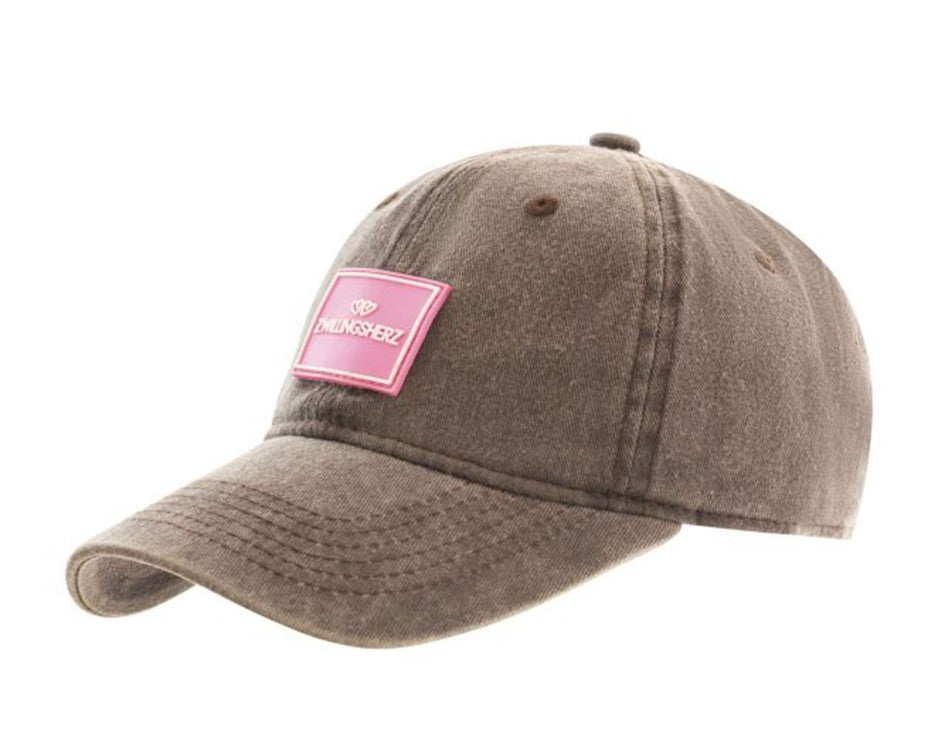 ZWILLINGSHERZ Basic Classic Base-Cap-Mütze-Braun