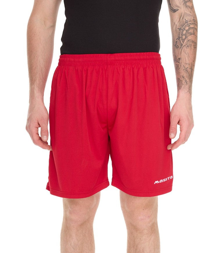 Men's Training Shorts with Clima Tech Technology Sports Pants Red