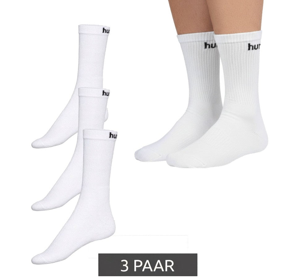 3 Pairs Hummel Women's &amp; Children's Basic Sports Socks