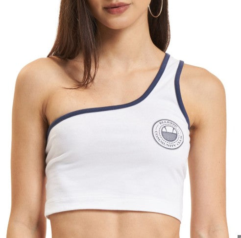 ellesse Capuano Women's Crop Top  Sleeveless White