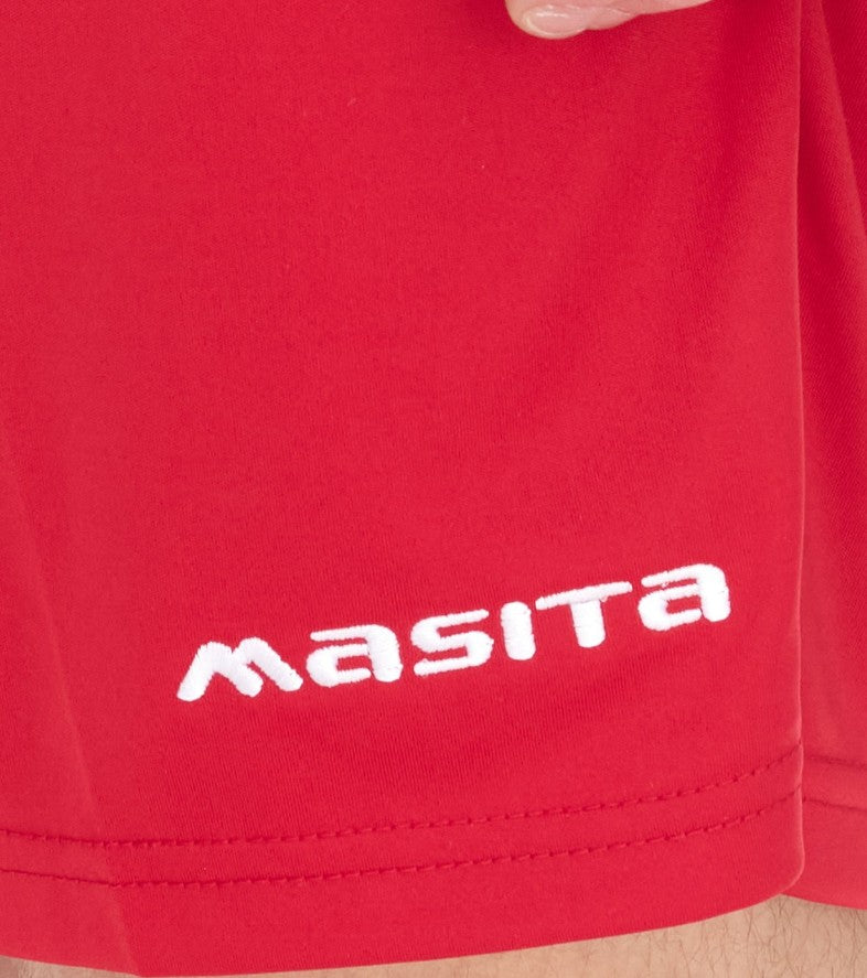 Men's Training Shorts with Clima Tech Technology Sports Pants Red