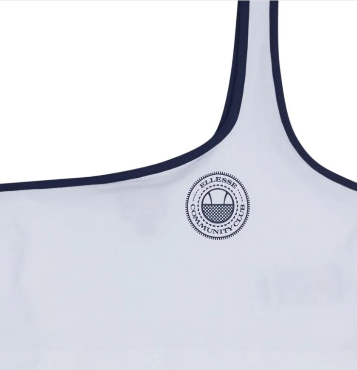 ellesse Capuano Women's Crop Top  Sleeveless White