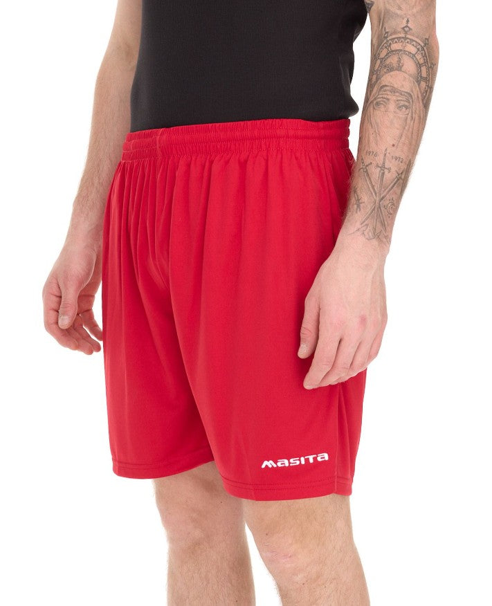 Men's Training Shorts with Clima Tech Technology Sports Pants Red